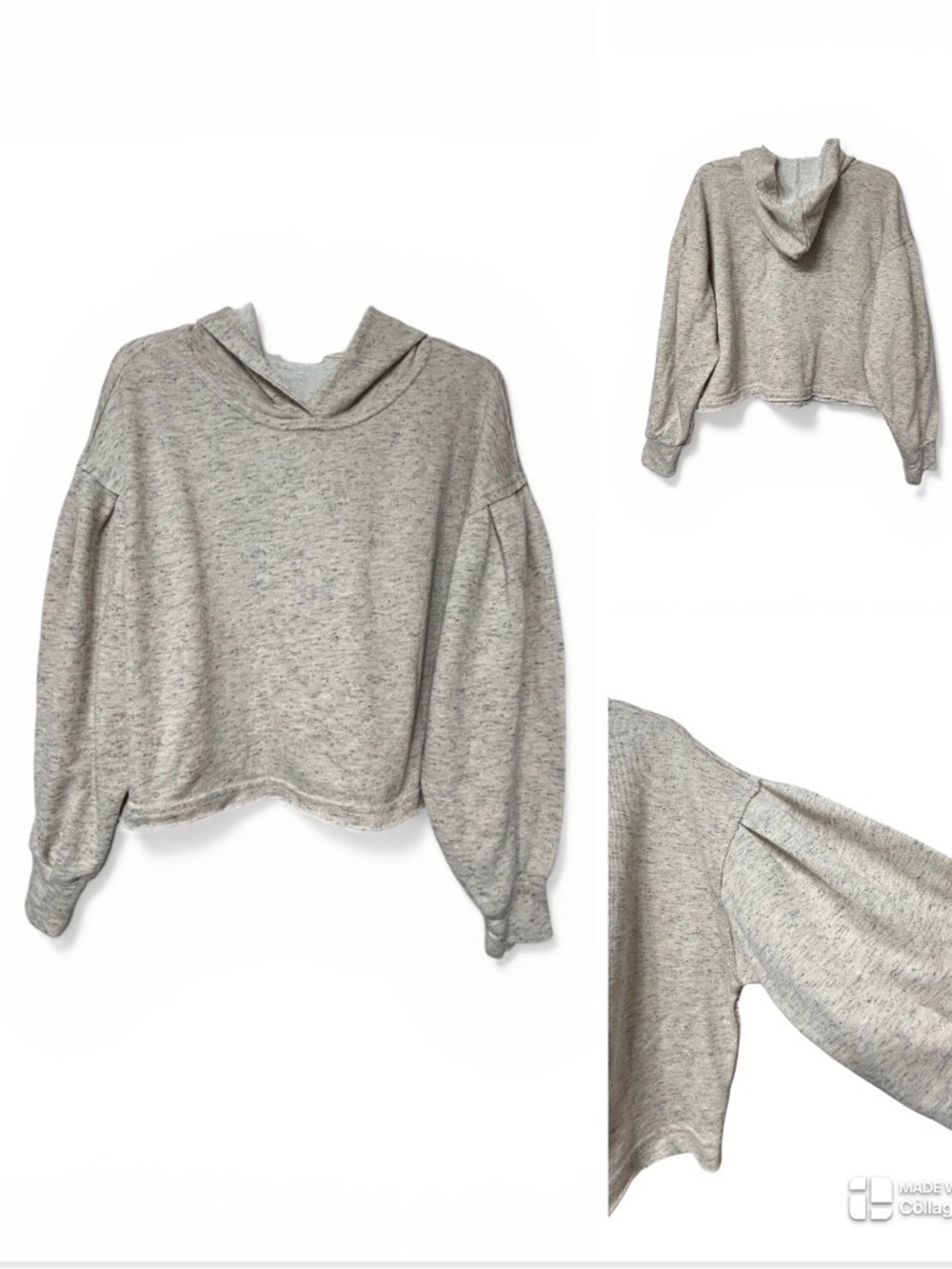 Free People Movement cropped hoodie